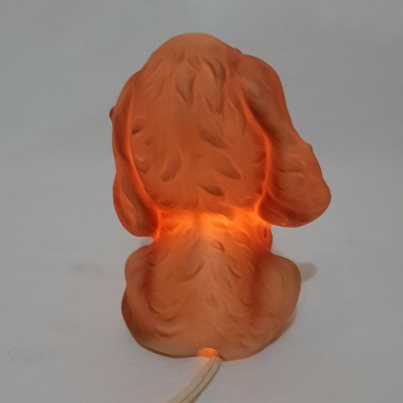 Cocker Spaniel Ceramic Night Light - Made in Japan - Picture 2 of 8